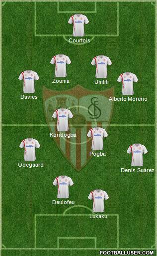Sevilla F.C., S.A.D. Formation 2015