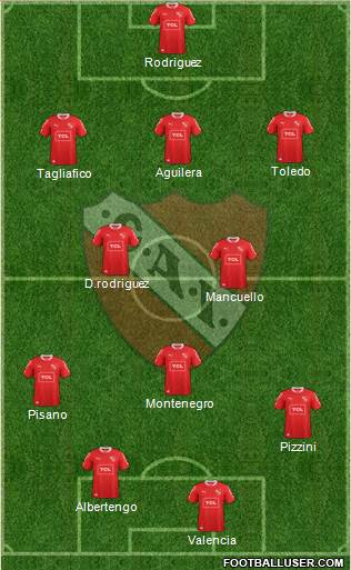 Independiente Formation 2015