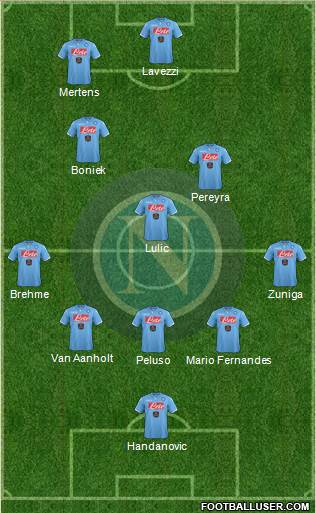 Napoli Formation 2015