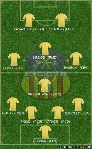U.E. Sant Andreu Formation 2015