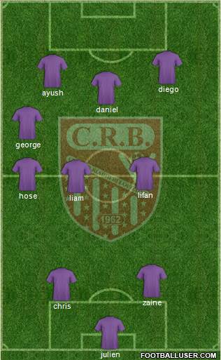 Chabab Riadhi Belouizdad Formation 2015