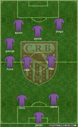 Chabab Riadhi Belouizdad football formation