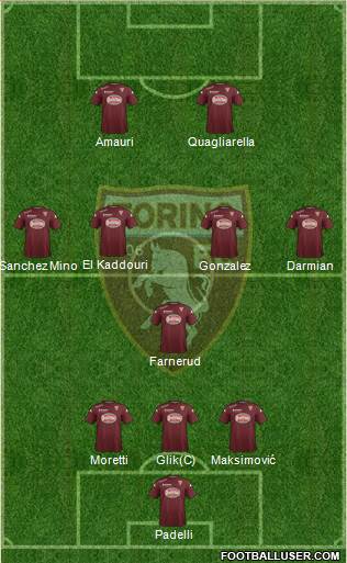 Torino Formation 2015