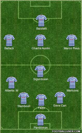 Queens Park Rangers Formation 2015