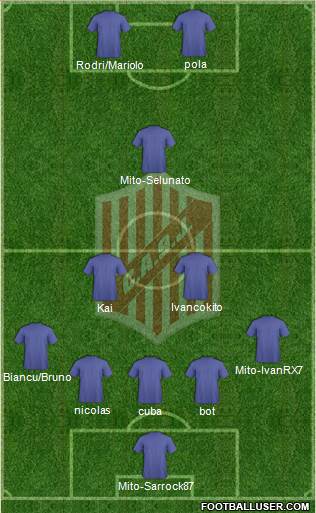 9 de Julio Formation 2015