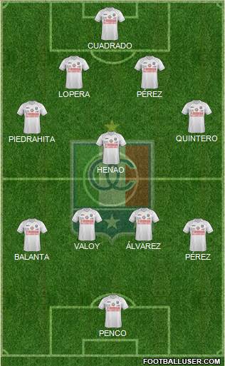 CD Once Caldas Formation 2015