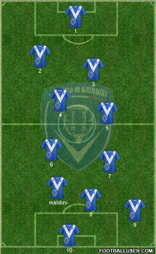 Football Brindisi Formation 2015