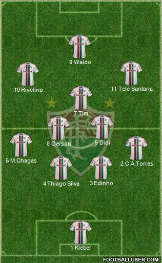 Fluminense FC Formation 2015