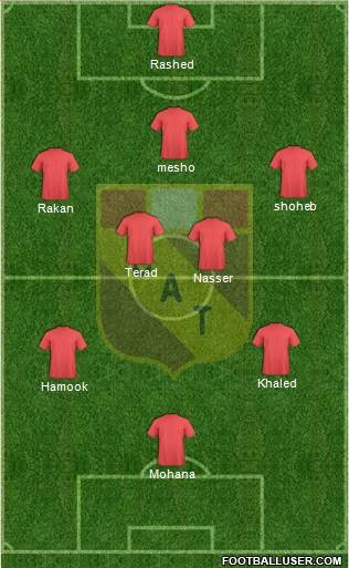 Atlético Torino Formation 2015