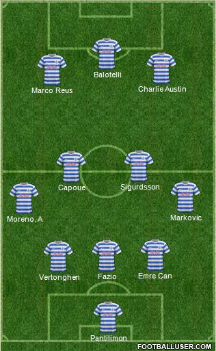 Queens Park Rangers Formation 2015