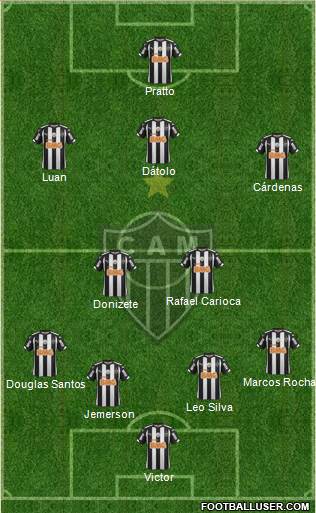 C Atlético Mineiro Formation 2015