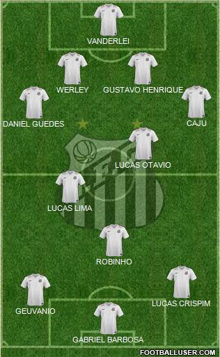 Santos FC Formation 2015
