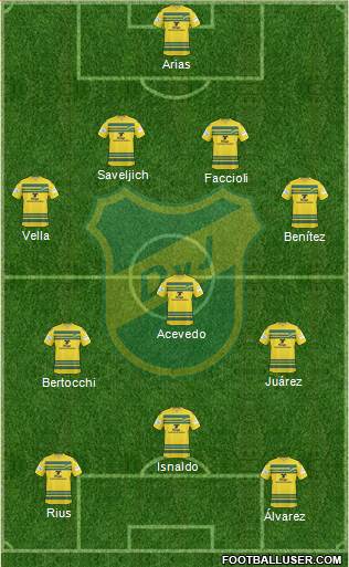 Defensa y Justicia Formation 2015