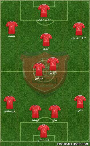 Persepolis Tehran Formation 2015