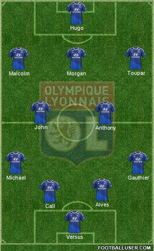 Olympique Lyonnais Formation 2015
