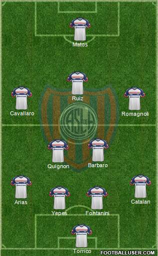 San Lorenzo de Almagro Formation 2015
