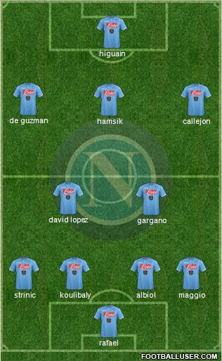 Napoli Formation 2015