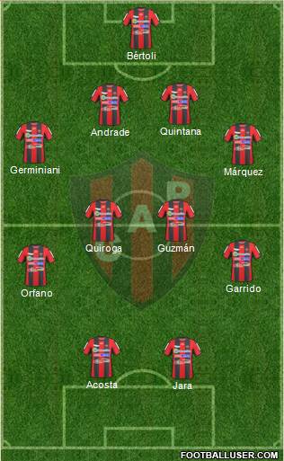 Patronato de Paraná Formation 2015