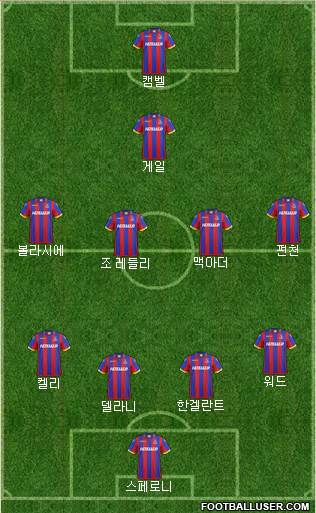 Crystal Palace Formation 2015