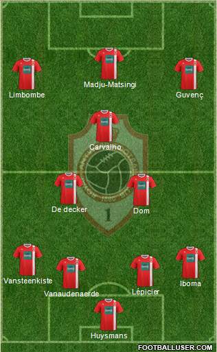 R Antwerp FC Formation 2015