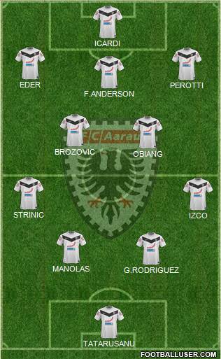 FC Aarau Formation 2015