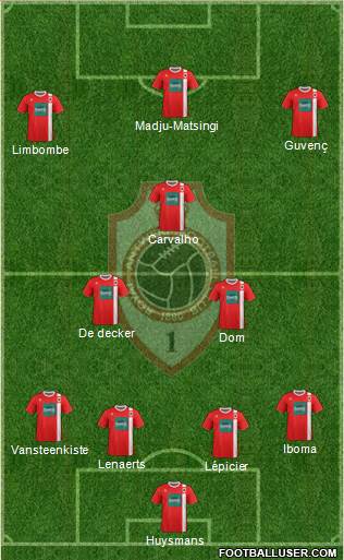 R Antwerp FC Formation 2015