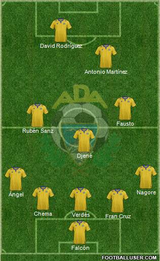 A.D. Alcorcón Formation 2015