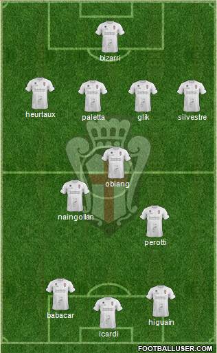 Pro Vercelli Formation 2015