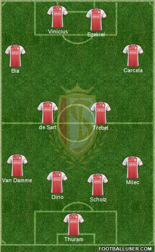 R Standard de Liège Formation 2015