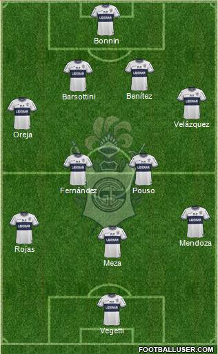 Gimnasia y Esgrima de La Plata Formation 2015