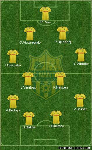 FC Nantes Formation 2015