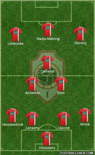 R Antwerp FC Formation 2015
