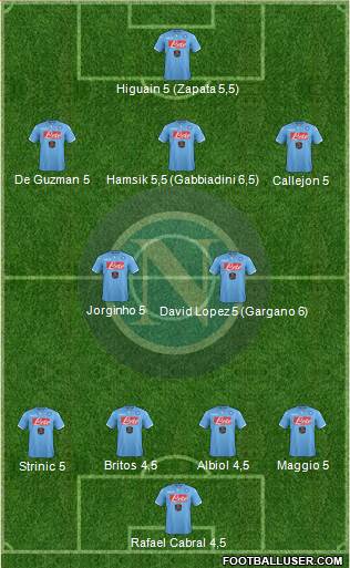 Napoli Formation 2015