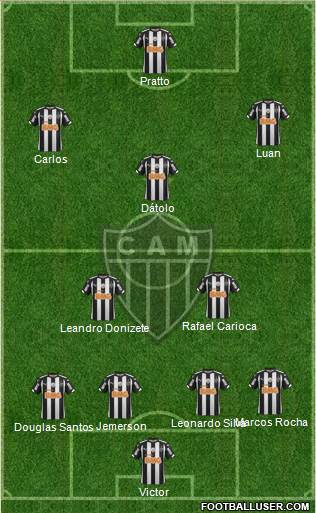 C Atlético Mineiro Formation 2015