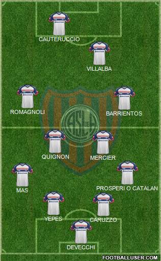 San Lorenzo de Almagro Formation 2015