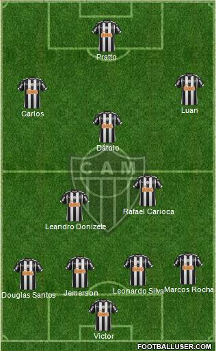 C Atlético Mineiro Formation 2015