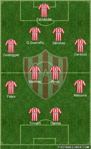 Unión de Santa Fe Formation 2015