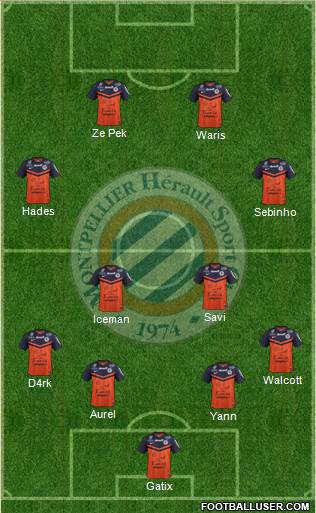 Montpellier Hérault Sport Club Formation 2015