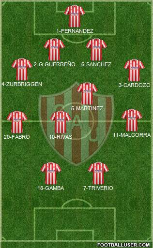 Unión de Santa Fe Formation 2015