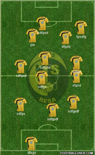KS Besa Kavajë Formation 2015