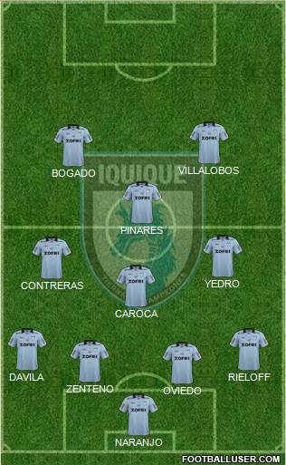 CD Municipal Iquique S.A.D.P. Formation 2015