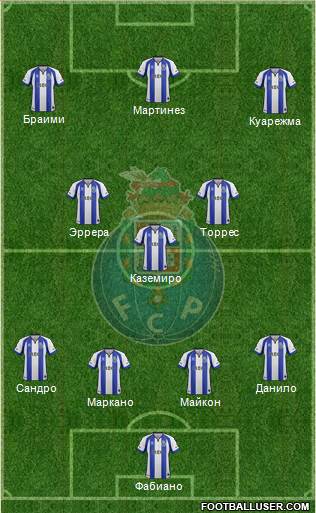 Futebol Clube do Porto - SAD Formation 2015