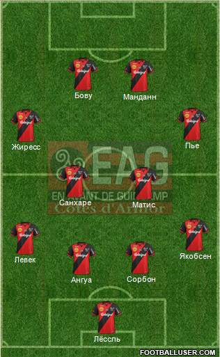 En Avant de Guingamp Formation 2015