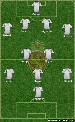 R. Zaragoza S.A.D. Formation 2015