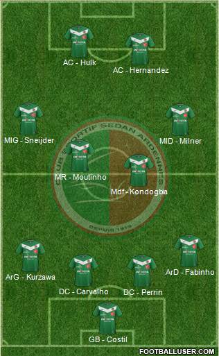 Club Sportif Sedan Ardennes Formation 2015
