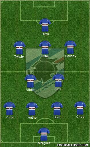 Sampdoria Formation 2015