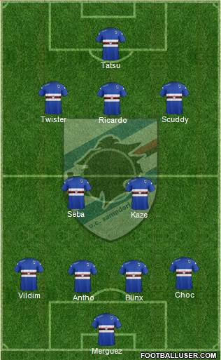 Sampdoria Formation 2015