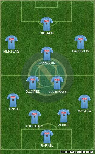 Napoli Formation 2015