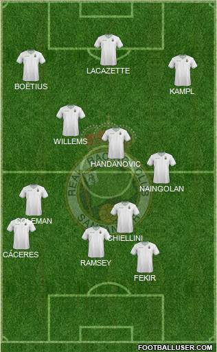 R. Racing Club S.A.D. Formation 2015