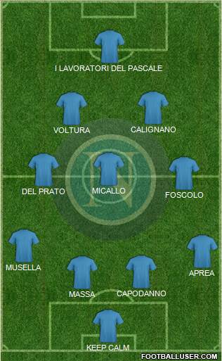 Napoli Formation 2015